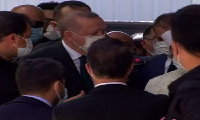 Cumhurbaşkanı Erdoğan Ayasofya Camii’nde