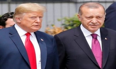 Cumhurbaşkanı Erdoğan, Trump ile telefonda görüştü.