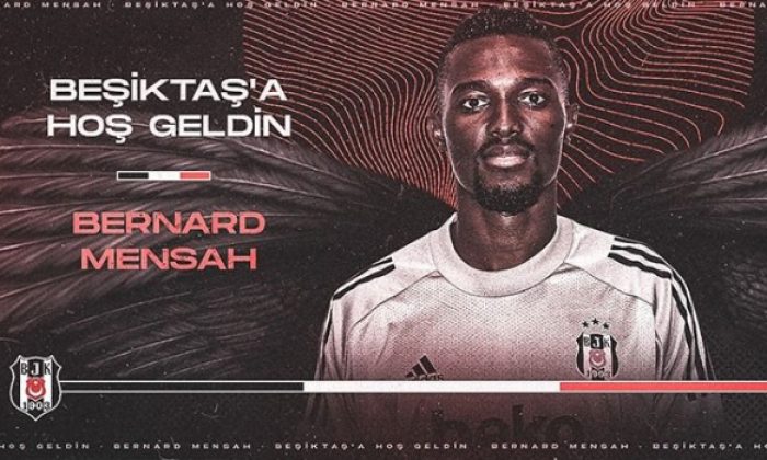 Beşiktaş, Mensah’ı transfer ettiğini duyurdu