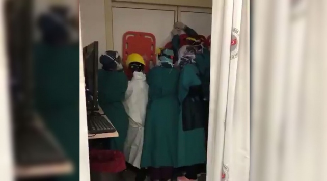 Sağlıkçılara saldırı girişimine soruşturma Başlatıldı