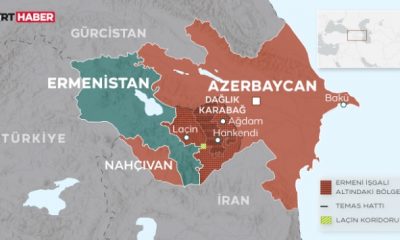 Azerbaycan topraklarının yüzde 20’si Ermenistan’ın işgali altında