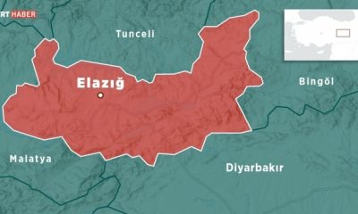 Elazığ’ın Sivrice ilçesinde 3,6 büyüklüğünde bir deprem
