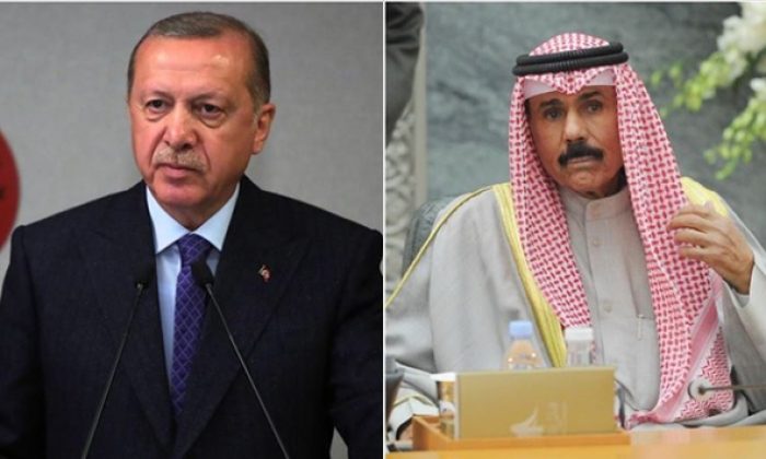 Cumhurbaşkanı Erdoğan, yeni Kuveyt Emiri ile telefonda görüştü