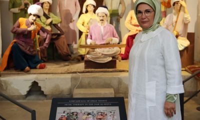 Emine Erdoğan, Edirne’de Osmanlı darüşşifası ve Osmanlı imaretinin modellemelerle anlatıldığı müzeleri ziyaret etti