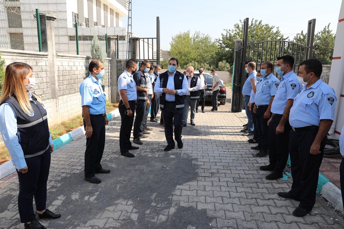 BAŞKAN CANPOLAT, ZABITALARLA BİR ARAYA GELEREK HAFTALARINI KUTLADI
