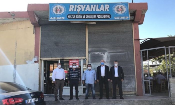 Cevdet Yıldırım, Rışvanlar Federasyonu Genel Başkanı Ali Avcı `yı Ziyaret Etti