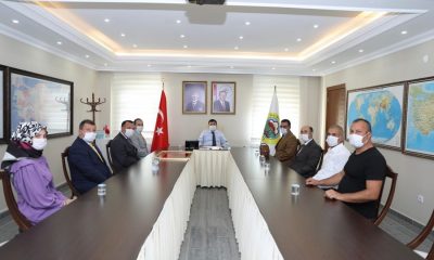 15 Temmuz Federasyonu Iğdır İl Başkanı Akkuş `dan Vali Sarıibrahim `e ziyaret