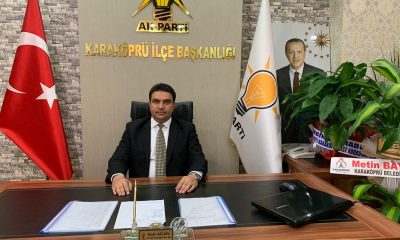 AK Parti Karaköprü İlçe Başkanı  Ağan `dan 29 Ekim Cumhuriyet Bayramı Mesajı