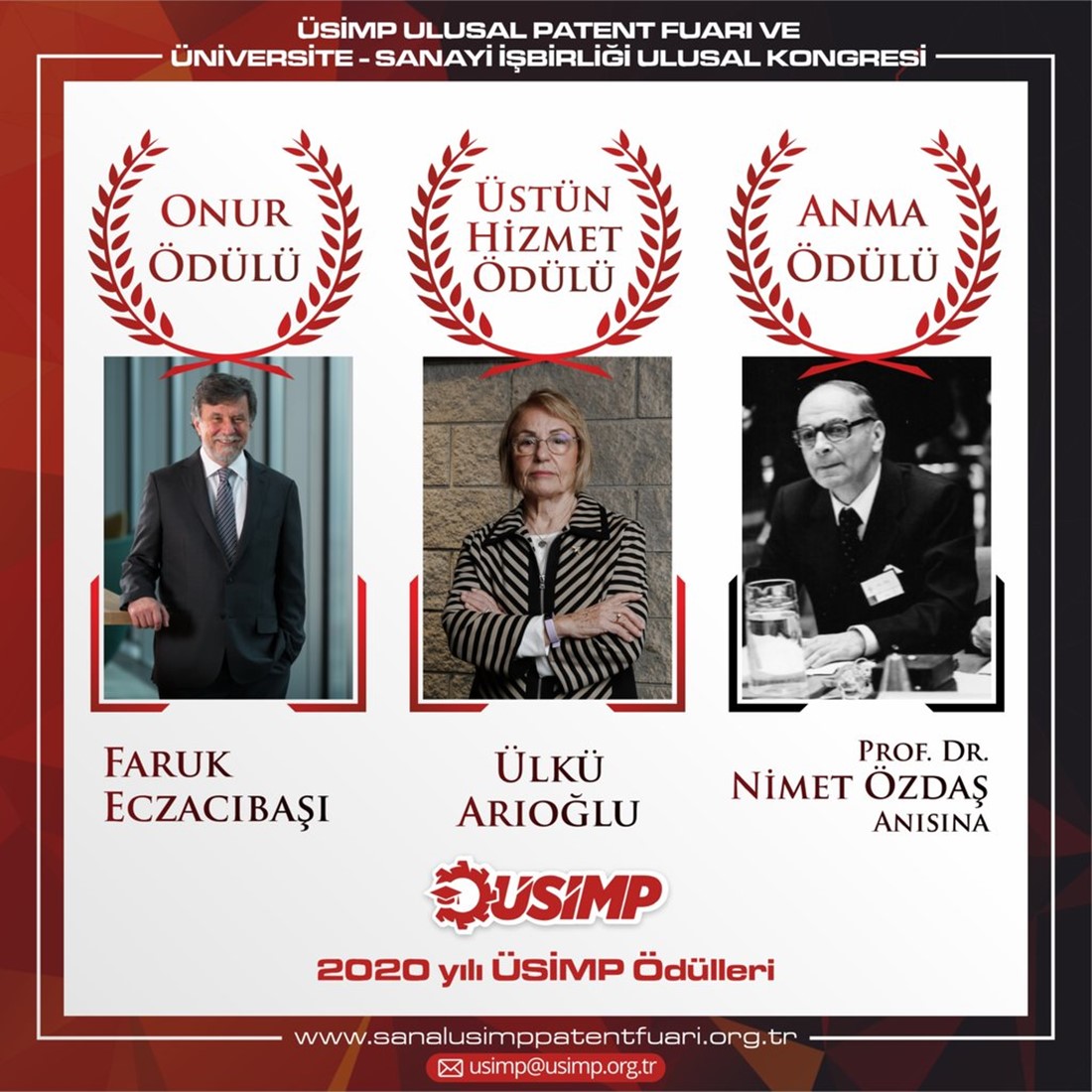 ÜSİMP ,2020 Yılı Ödülleri verildi
