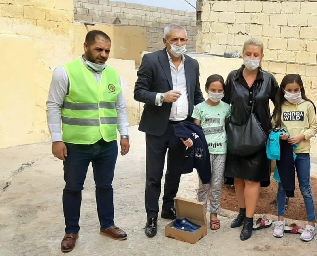 Genel Başkan Mehmet Diş ,Minik Çocukların Yüzlerini Güldürdü
