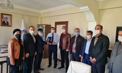 Aziz Akkuş `tan Iğdır Valisi ve Belediye Başkan Vekili  Sarıibrahim’ e Ziyaret