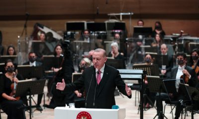 Cumhurbaşkanı Erdoğan, Cumhurbaşkanlığı Senfoni Orkestrası Konser Salonu Açılış Töreni’ne katıldı