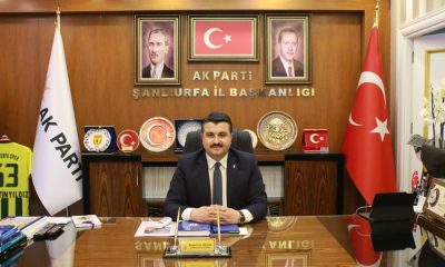 AK Parti Şanlıurfa İl Başkanı Bahattin YILDIZ’ dan Gazeteciler Günü Mesajı