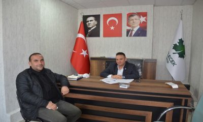 Nizip Spor Kulübü Başkanı Hüseyin YILMAZ, Mehmet Danaoğlu `nu Ziyaret Etti
