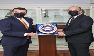 TÜMKİAD Genel Başkanı Nihat Tanrkulu, İstanbul Emniyet Müdürü Zafer Aktaş `ı Ziyaret Etti