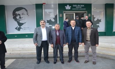 Arif GEDEMENLİ, İlk Ziyaretini Gelecek Partisi Gaziantep il Başkanlığına Yaptı
