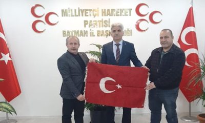 Genel Başkan Mahsum Batu `dan MHP Batman İl Başkanı Kerem Demir `e Ziyaret