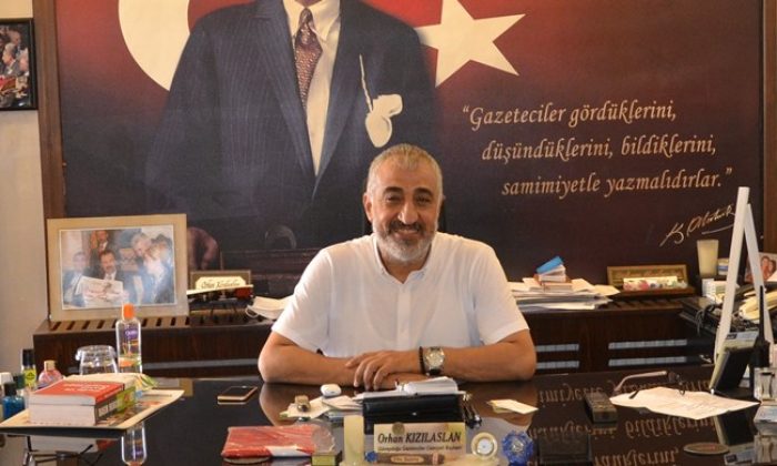 BAŞKAN ORHAN KIZILASLAN’DAN 10 OCAK GAZETECİLER GÜNÜ MESAJI