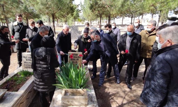 ABDULLAH BALAK MEZARI BAŞINDA ANILDI