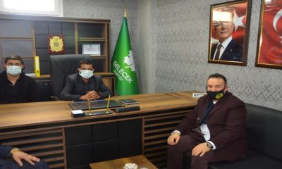 Gelecek Partisi Nizip İlçe Başkanı Yüksek Mimar Mehmet Danaoğlu `ndan Ahmet Aslan `a Ziyaret