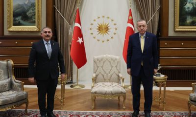 Cumhurbaşkanı Erdoğan, İstanbul Teknik Üniversitesi Rektörü Prof. Dr. Koyuncu ‘yu kabul etti