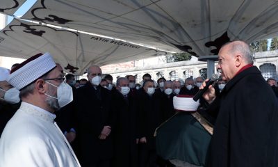 Cumhurbaşkanı Erdoğan, İslam âlimi Muhammet Emin Saraç’ın cenaze törenine katıldı