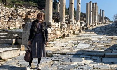 Siyaset Bilimci Gazeteci Ülker Piriyeva , Tarihin bir Nefesi Efes Antik Kenti 