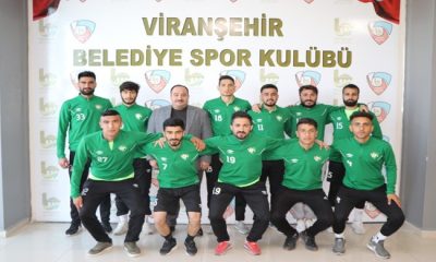 Viranşehir Belediye Başkanı Salih Ekinci’den Futbolculara Moral Ziyaretti