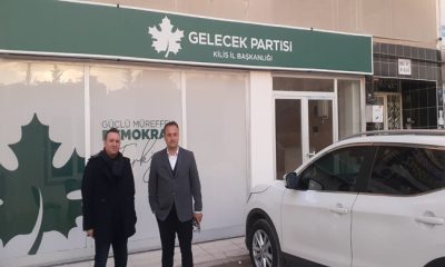Mehmet Danaoğlu ,Gelecek Partisi Kilis İl Başkanı Muhammed İlhan koska` yı Ziyaret etti