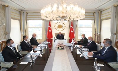Cumhurbaşkanı Erdoğan, Azerbaycan Başbakan Yardımcısı Mustafayev’ i kabul etti