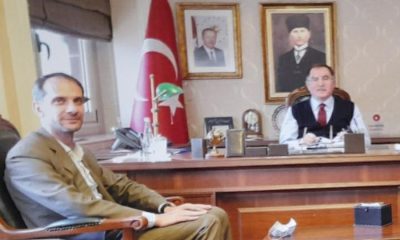 Oruçoğlu Grup Genel Müdürü Mustafa Sungur Ülger `den Şeref Malkoç `a Ziyaret