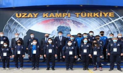 AFAD Gönüllüsü Genç Sporcular Uzay Kampı Türkiye’yi Ziyaret Etti