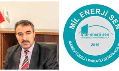 Mil-Enerji Sen Genel Başkanı Ali YÜCEL, Talimat ile Sendikacılık yapmıyoruz