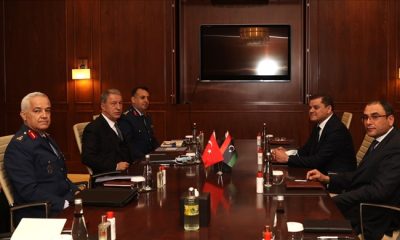 Bakan Akar, Libya Ulusal Birlik Hükümeti Başkanı Abdulhamid Dibeybe ile Görüştü