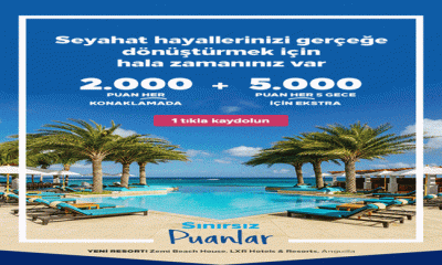 Rüya gibi bir tatil kazanmak için geç kalmadınız