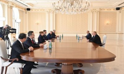 Ticaret Bakanı Pekcan, Azerbaycan Cumhurbaşkanı Aliyev Tarafından Kabul Edildi