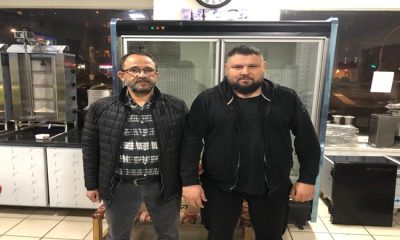 Cevdet Yıldırım, Berlin’de Türk İş Adamı Besim Çankıran `ı ziyaret etti