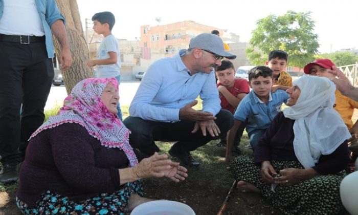 BAŞKAN KUŞ SAHADAN BİR AN OLSUN AYRILMIYOR