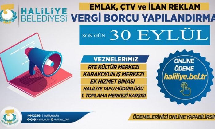 YAPILANDIRMADA SON GÜN 30 EYLÜL