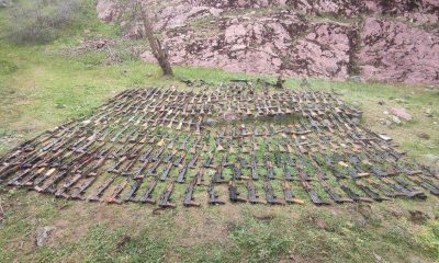 Irak’ın Kuzeyinde Terör Örgütü PKK’ya Ait Çok Sayıda Silah Ele Geçirildi