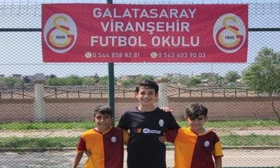 Viranşehir Galatasaray Spor Okulu’nda eğitim alan 3 çocuk, Galatasaray tarafından Florya’ya davet edildi