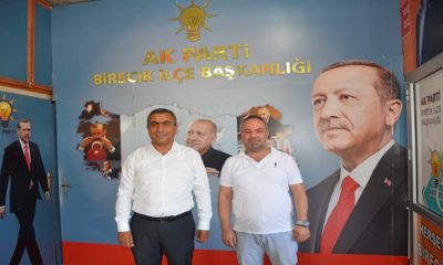 Mehmet Tevfik Gülsoy `dan Ak Parti Birecik İlçe Başkanı Halil Yavuz `a ziyaret