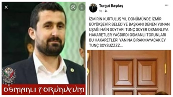 OSMANLI ÜLKÜ OCAKLARI FEDERASYONU GENEL BAŞKANI TURGUT BAŞDAŞ `TAN TUNÇ SOYER’İN SÖZLERİNE TEPKİ