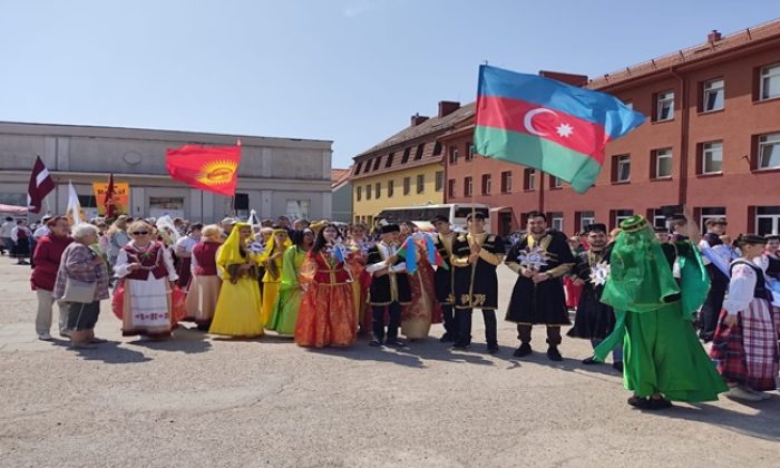 Diasporumuz Klaypeda şəhərində “Milli Mədəniyyətlər Günü” festivalında iştirak edib