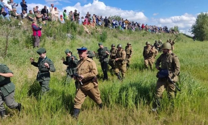 При поддержке «Единой России» в Югре воссоздали события Великой Отечественной войны