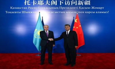 Devlet başkanı, ÇKP Merkez Komitesi Politbüro üyesi ve Çin Halk Cumhuriyeti Sincan Uygur Özerk Bölgesi parti komitesi sekreteri Ma Xingrui ile görüştü