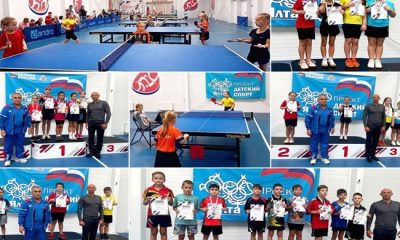 Birleşik Rusya Yalta’da masa tenisi turnuvası düzenledi
