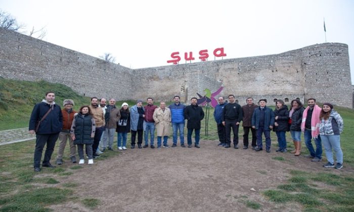 “Azərbaycanda Qızılbaş irsi: tarixin izi ilə” beynəlxalq konfransının iştirakçıları Şuşada olub