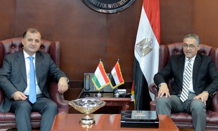 Meeting of the Ambassador with the President of the GAFI in Egypt