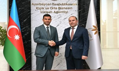 Meeting with the Chairman of the Management Board of the Small and Medium Business Development Agency of the Republic of Azerbaijan